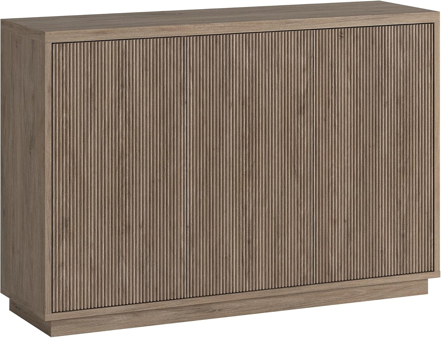 Henn&Hart Alston Accent Cabinet, 28" Wide, Alder White